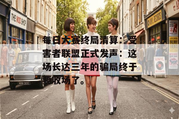 每日大赛终局清算:受害者联盟正式发声:这场长达三年的骗局终于要收场了。